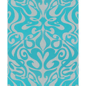Woodstock Aqua by Cole & Son Wallcovering