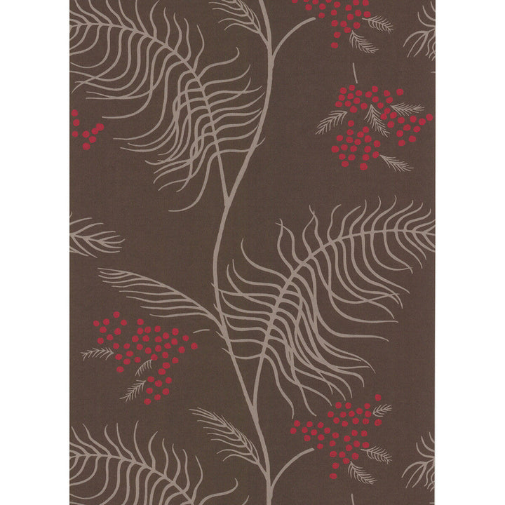 Mimosa Charcoal by Cole & Son Designer Wallcovering COLE & SON NEW CONTEMPORARY II PAPER - 100% United Kingdom Horizontal: and Vertical: 24 20.5 - Swanky Fabrics -