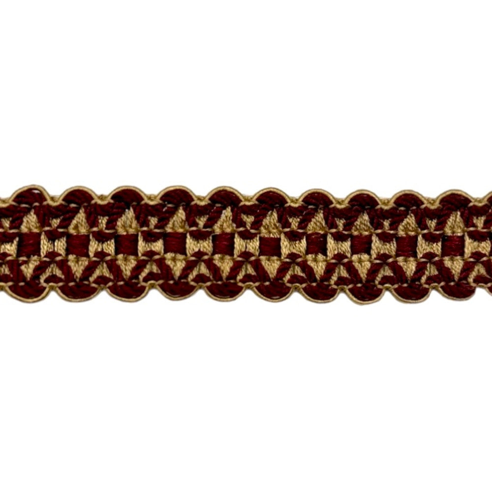 Buggy Bordeaux by Europatex Fabric Carriage House 50% Polyester, 50% Rayon 0.75 inches - Fabric Carolina -