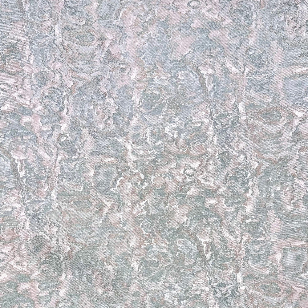 Le Krisel Teal by Europatex Fabric Le Krisel 100% Polyester 15.00" H, 7.00" V 118.00 inches - Fabric Carolina -