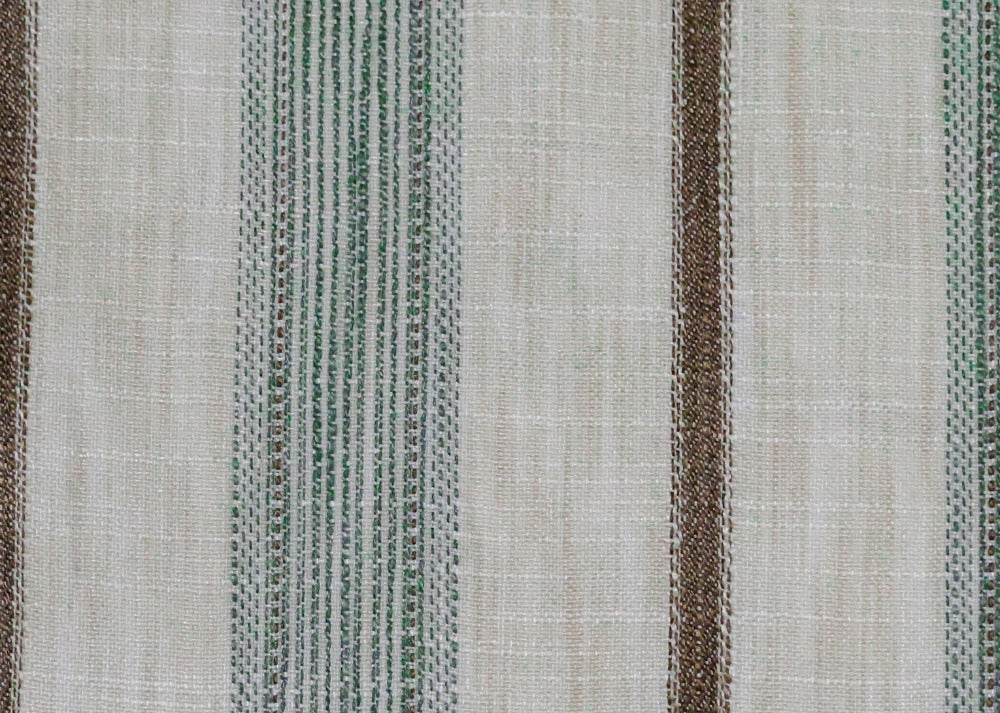 Trafalgar Stripe Jade By Roth & Tompkins Fabric