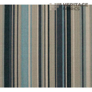 Victoria Windsor Blue By Roth & Tompkins Fabric