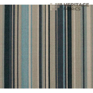 Victoria Windsor Blue by Roth & Tompkins Fabric