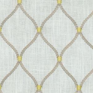 Deane Embroidery Smoke 700090 by Williamsburg Fabric