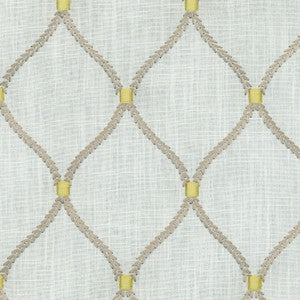 Deane Embroidery Smoke 700090 by Williamsburg Fabric