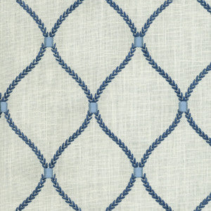 Deane Embroidery Porcelain 700091 by Williamsburg Fabric