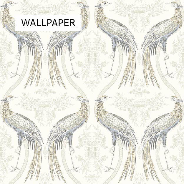 7001 62W7481 by JF Wallpaper WEDGWOOD WALLCOVERINGS 100% Wallpaper UNITED KINGDOM (see sample) Horizontal: N/A and Vertical: 20.500 20.50 - Fabric Carolina -