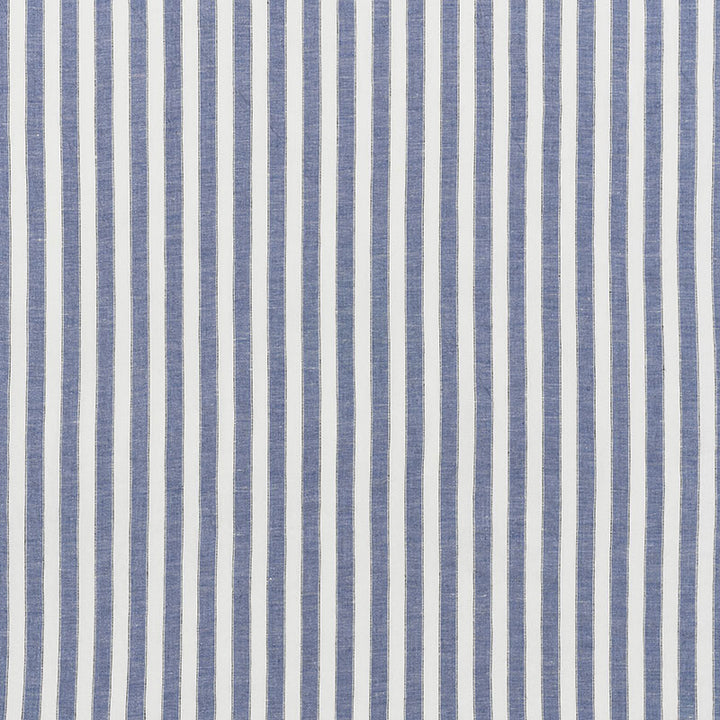 Regatta Linen Stripe Chambray 70030 by Schumacher Fabric ESSENTIALS: SHEERS & CASEMENTS I See Sample ITALY LIGHT DUTY </p><p>Repeat: Horizontal: - and Vertical: 1" (3CM) 118" (300CM) - Fabric Carolina -