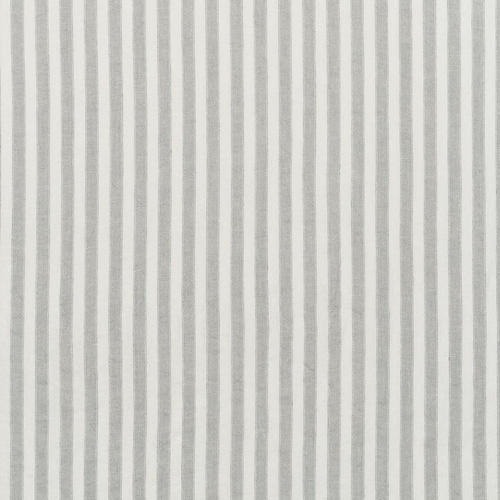 Regatta Linen Stripe Mineral 70032 by Schumacher Designer Fabric Essentials-Sheers-Casements 100% Linen Martindale 3,000 Horizontal: - and Vertical: 1 118 - Swanky Fabrics -