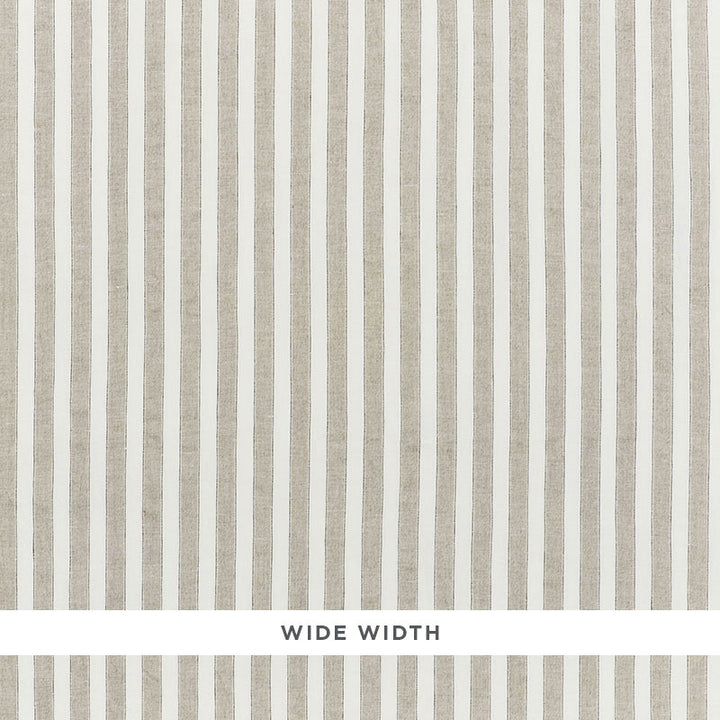 Regatta Linen Stripe Linen 70036 by Schumacher Fabric ESSENTIALS: SHEERS & CASEMENTS I LINEN 100% ITALY MARTINDALE 3,000 </p><p>Repeat: Horizontal: and Vertical: 1" (3CM) 118 - Fabric Carolina -