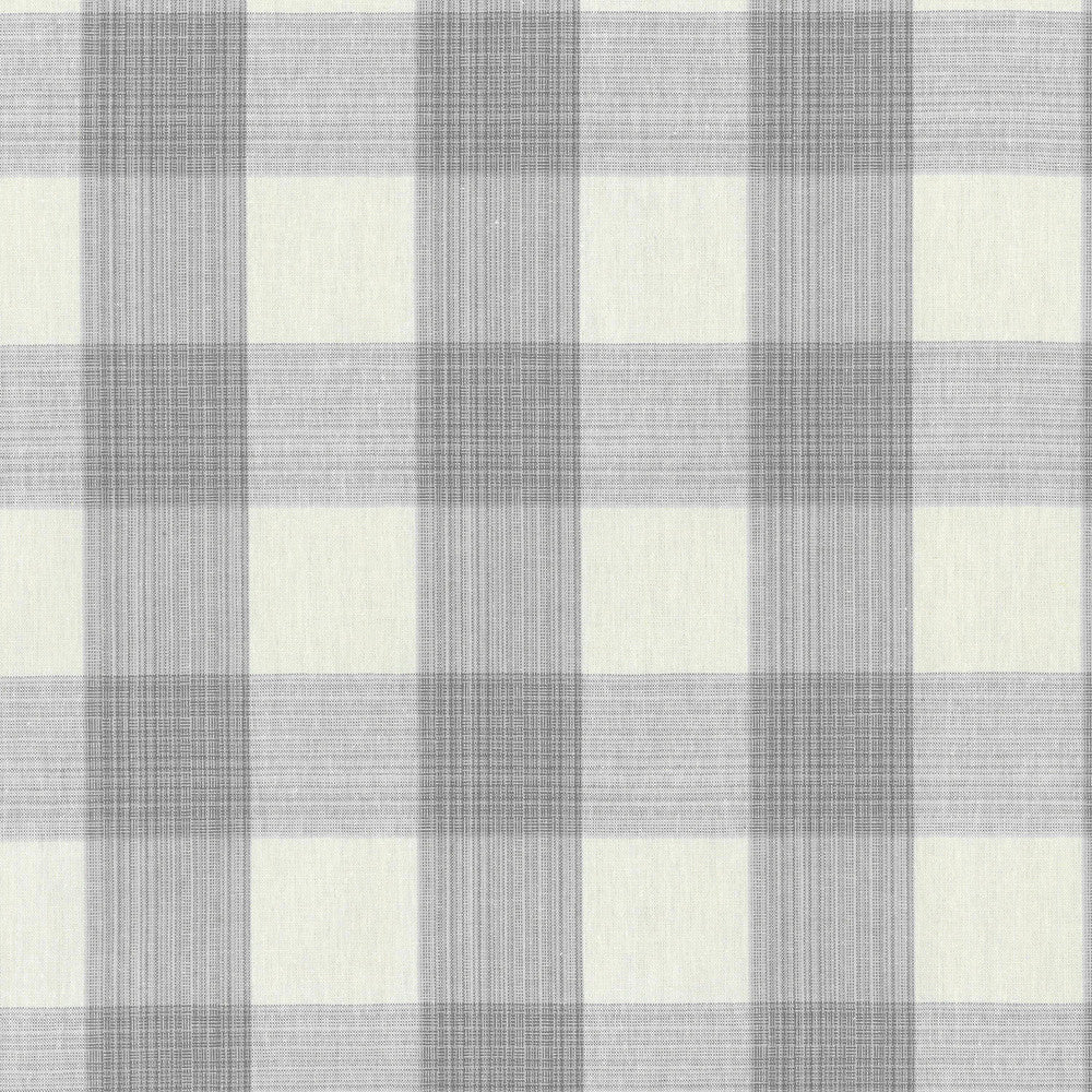 Stratford Check Smoke 700437 by Williamsburg Fabric WELL-TRAVELLED TRADITIONS 100% Cotton PORTUGAL Wyzenbeek 51,000 Horizontal: 3.00" and Vertical: 3.00" 56" - Fabric Carolina -