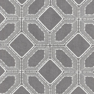 Barraud Emb Pewter 700460 by Williamsburg Fabric