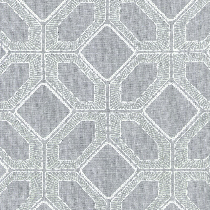 Barraud Emb G Stone 700461 by Williamsburg Fabric - BASE:52%Polyester 48%Cotton EMBROID:55%Rayon 45%Cotton INDIA 51000 Horizontal: 6.5 and Vertical: 6 55 - Fabric Carolina -