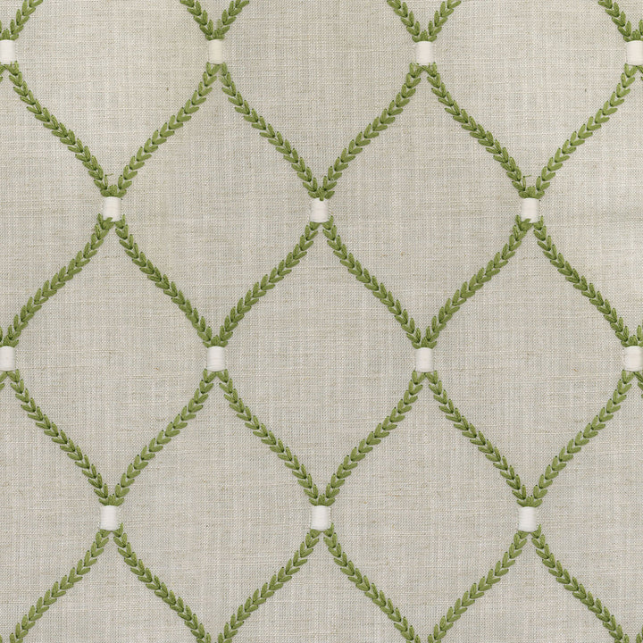 Deane Embroidery Fernnc 700502 by Williamsburg Fabric - 70%Rayon 30%Linen Embroid:100%Rayon INDIA 39000 Horizontal: 4.25 and Vertical: 6.25 54 - Fabric Carolina -