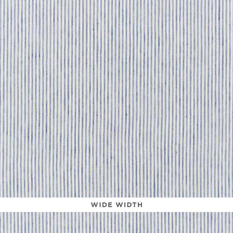 Tori Stripe Navy 70067 by Schumacher Fabric ESSENTIALS: SHEERS & CASEMENTS I LINEN 100% TURKEY </p><p>Repeat: Horizontal: and Vertical: 3/8" (1CM) 118 - Fabric Carolina -
