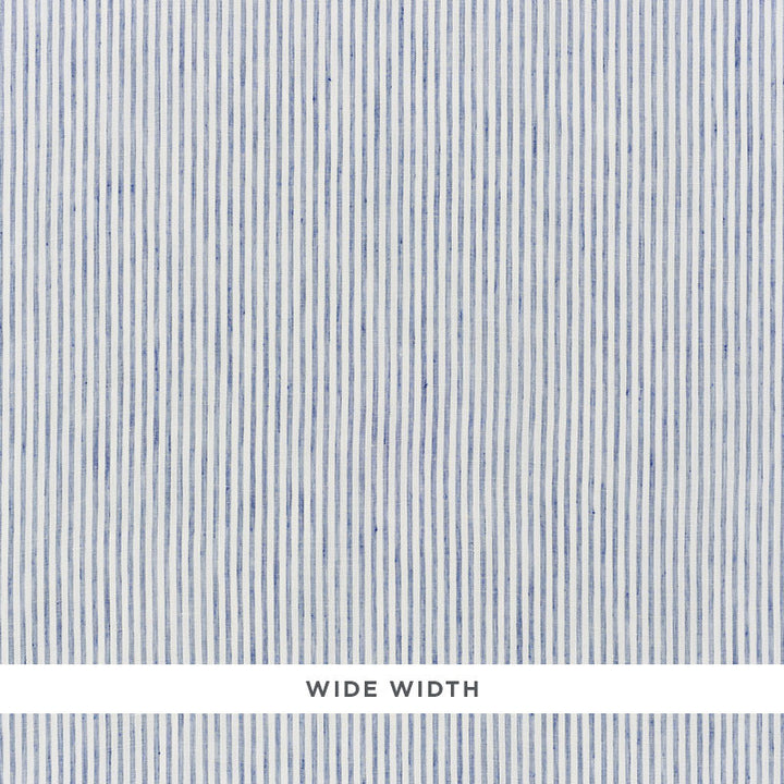 Tori Stripe Navy 70067 by Schumacher Fabric ESSENTIALS: SHEERS & CASEMENTS I LINEN 100% TURKEY </p><p>Repeat: Horizontal: and Vertical: 3/8" (1CM) 118 - Fabric Carolina -