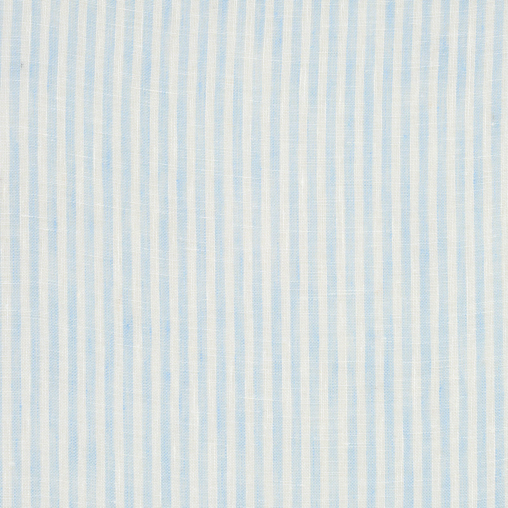 Tori Stripe Sheer Sky 70068 by Schumacher Fabric Schumacher Fabric Tori Stripe Sheer Sky 70068Fabric LINEN 100% </p><p>Repeat: H: , V: VERT. 3/8" (1CM) 55 - Fabric Carolina -