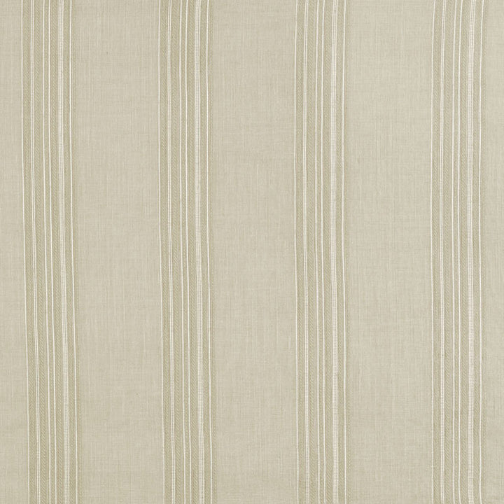 Banded Stripe Oyster 70110 by Schumacher Fabric Essentials-Sheers-Casements 37% Cotton, 37% Linen, 26% Viscose - Horizontal: - and Vertical: 7 56 - Fabric Carolina -