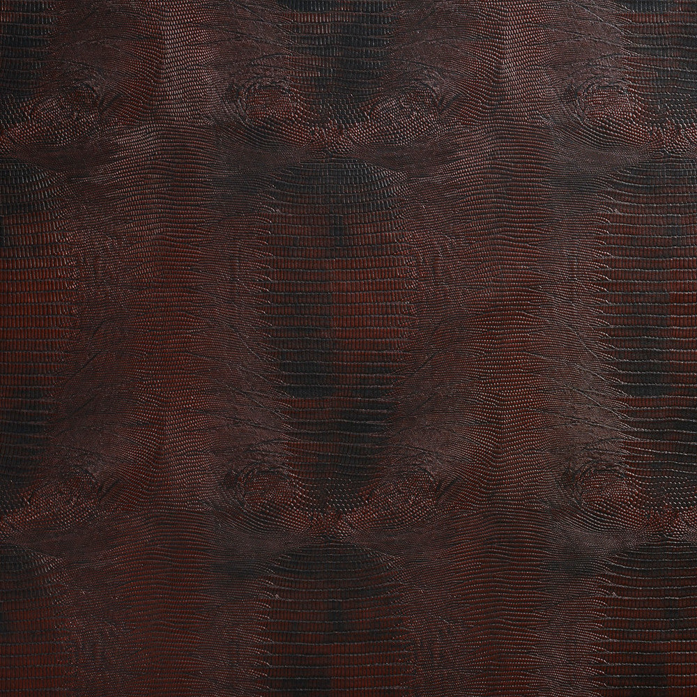 7012 Burgundy by Charlotte Fabric Exotics 100% Virgin Vinyl, 34oz. Asia Exceeds 200,000 Wyzenbeek Rubs (Heavy Duty) Horizontal: 7.5" x Vertical: 8.5" 54 Inches - Fabric Carolina -