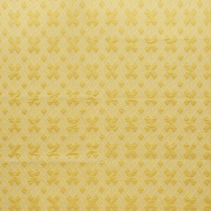 Hix Yellow 70140 by Schumacher Fabric CLIQUE COTTON 43% SPUN VISCOSE 24% INDIA </p><p>Repeat: Horizontal: 4 1/2" (11CM) and Vertical: 6 1/4" (16CM) 50.5 - Fabric Carolina -