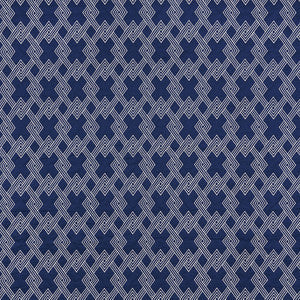 Hix Navy 70142 by Schumacher Fabric