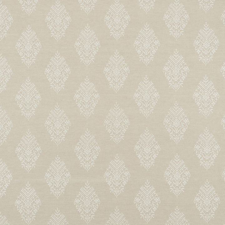 Zinda Embroidery Sand 70220 by Schumacher Fabric CONTEMPORARY EMBROIDERIES LINEN 38% COTTON 33% INDIA </p><p>Repeat: Horizontal: 12 3/4" (32CM) and Vertical: 11 1/4" (29CM) 51 - Fabric Carolina -