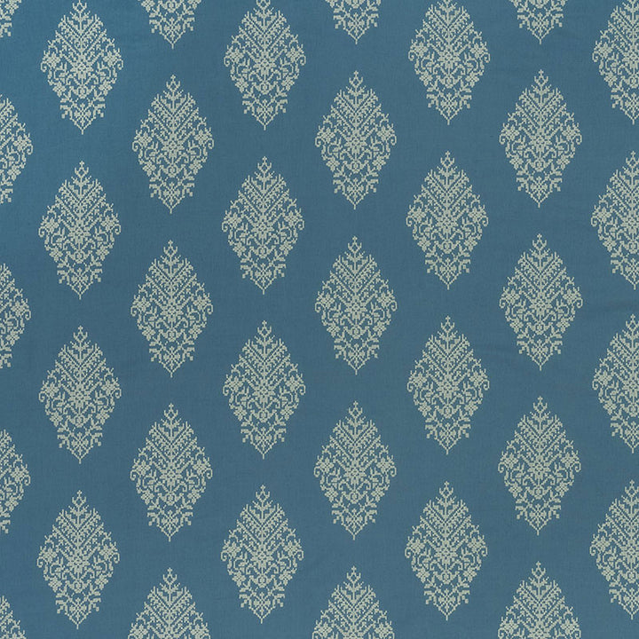 Zinda Embroidery Bay 70221 by Schumacher Fabric CONTEMPORARY EMBROIDERIES LINEN 38% COTTON 33% INDIA </p><p>Repeat: Horizontal: 12 3/4" (32CM) and Vertical: 11 1/4" (29CM) 51 - Fabric Carolina -