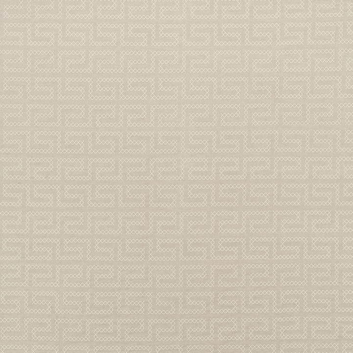 A Maze Embroidery Sand 70231 by Schumacher Fabric Contemporary-Embroideries 36% Linen, 35% Spun, 29% Cotton - Horizontal: 4.25 and Vertical: 7.75 51 - Fabric Carolina -