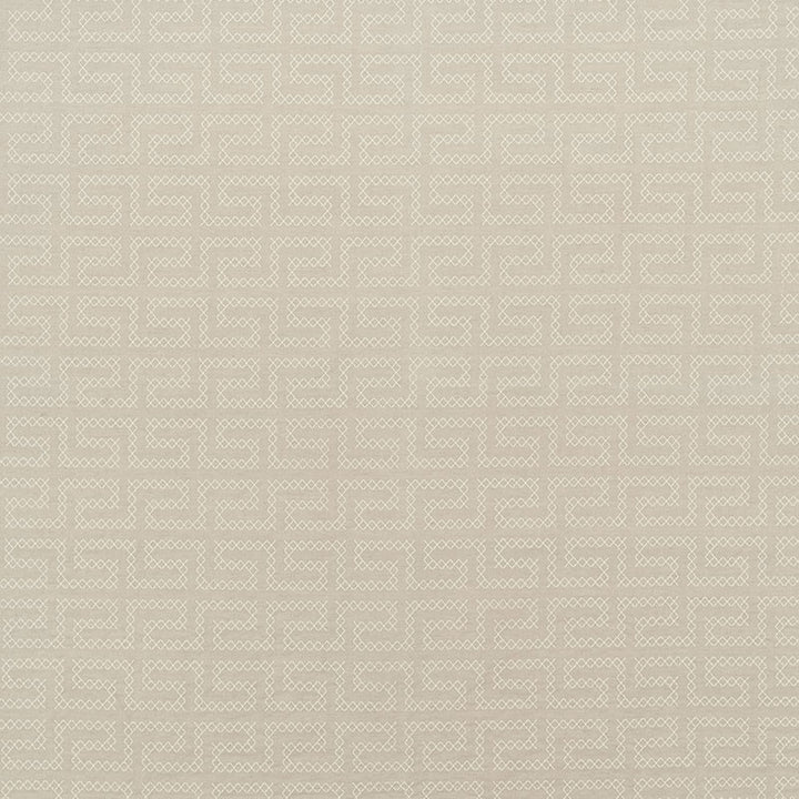 A Maze Embroidery Sand 70231 by Schumacher Fabric CONTEMPORARY EMBROIDERIES See Sample INDIA - </p><p>Repeat: Horizontal: 4 1/4" (11CM) and Vertical: 7 3/4" (20CM) 51" (130CM) - Fabric Carolina -
