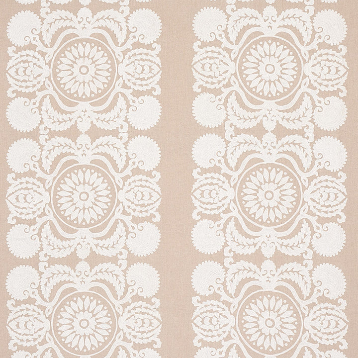 Castanet Embroidery Natural 70264 by Schumacher Fabric Schumacher Fabric Castanet Embroidery Natural 70264Fabric LINEN 80% INDIA </p><p>Repeat: H: VERT. 25 7/8" (66CM) , V: VERT. 15 5/8" (40CM) 52 - Fabric Carolina -