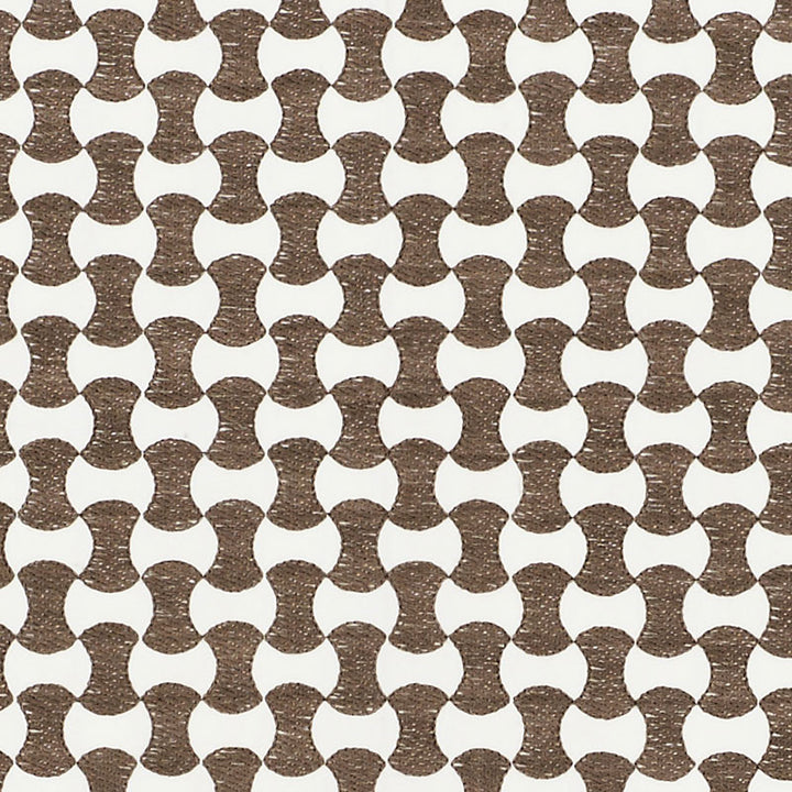 Nolita Embroidery Taupe 70371 by Schumacher Fabric ESSENTIALS: SMALL-SCALE UPHOLSTERY I See Sample INDIA - </p><p>Repeat: Horizontal: 3/4" (2CM) and Vertical: 1 1/2" (4CM) 50 5/8" (129CM) - Fabric Carolina -