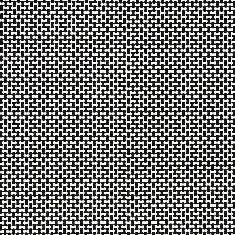 Nolita Embroidery Black 70372 by Schumacher Designer Fabric Essentials-Small-Scale-Upholstery-Fabrics 63% Cotton, 37% Spun Martindale 10,000 Horizontal: 3/4- and Vertical: 1.5 50.625 - Swanky Fabrics -