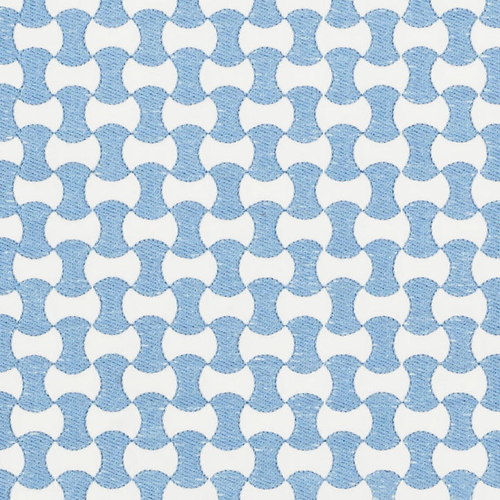 Nolita Embroidery Chambray 70374 by Schumacher Fabric ESSENTIALS: SMALL-SCALE UPHOLSTERY I COTTON 63% SPUN VISCOSE 37% INDIA MARTINDALE 10,000 </p><p>Repeat: Horizontal: 3/4" (2CM) and Vertical: 1 1/2" (4CM) 50.625 - Fabric Carolina -