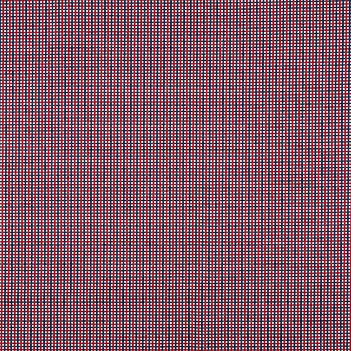 Crosstown Red/Navy 70395 by Schumacher Designer Fabric ESSENTIALS: SMALL-SCALE UPHOLSTERY I See Sample ITALY - </p><p>Repeat: Horizontal: 3/4" (2CM) and Vertical: 3/4" (2CM) 56 1/4" (143CM) - Swanky Fabrics -