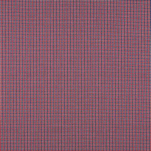 Crosstown Red/Navy 70395 by Schumacher Fabric