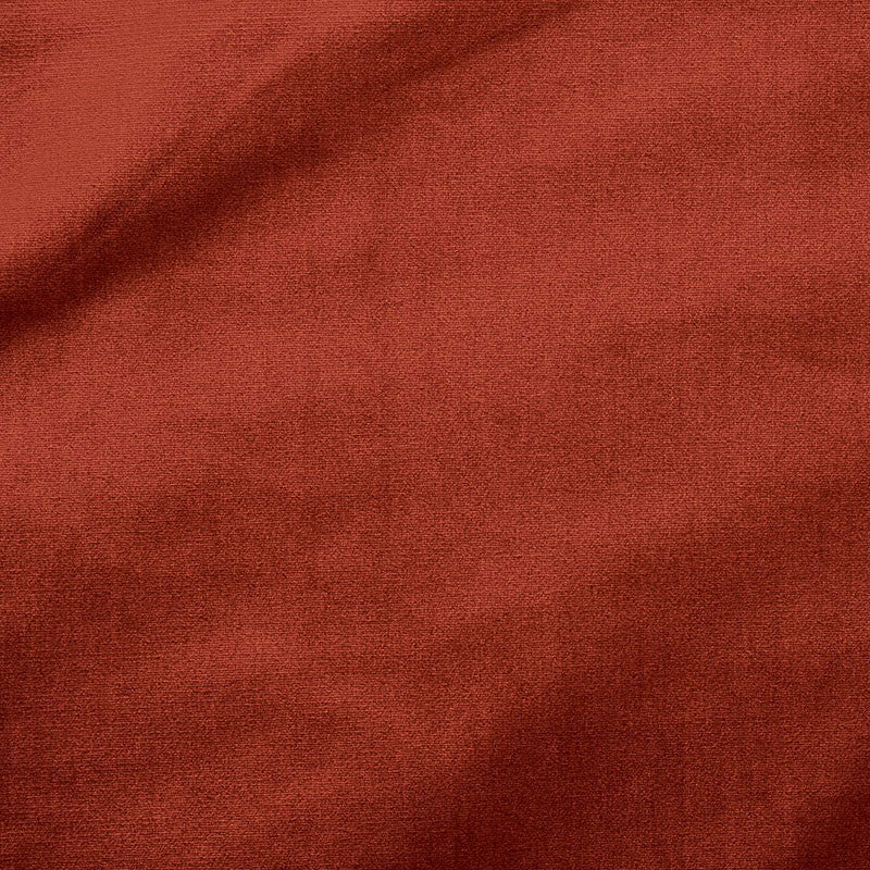 Venetian Silk Velvet Red Ochre 70442 by Schumacher Designer Fabric PERFECT BASICS SILK 51% COTTON 49% ITALY MARTINDALE 20,000 </p><p>Repeat: Horizontal: and Vertical: 55 - Swanky Fabrics -