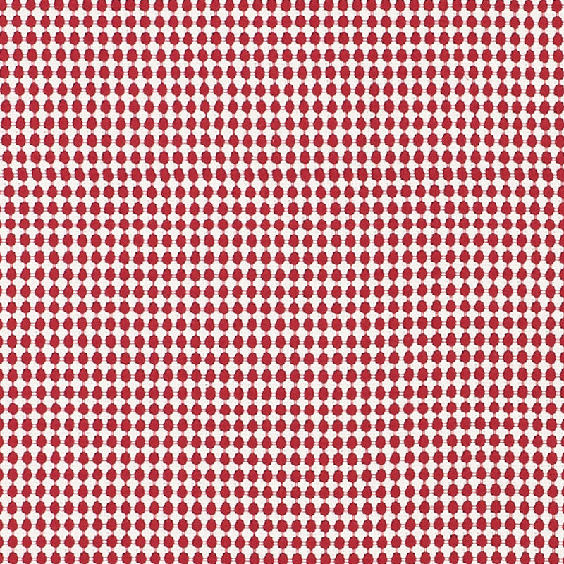 Zipster Red 70525 by Schumacher Fabric Essentials-Small-Scale-Upholstery-Fabrics 100% Cotton - Horizontal: 1/4- and Vertical: 3/8- 54 - Fabric Carolina -