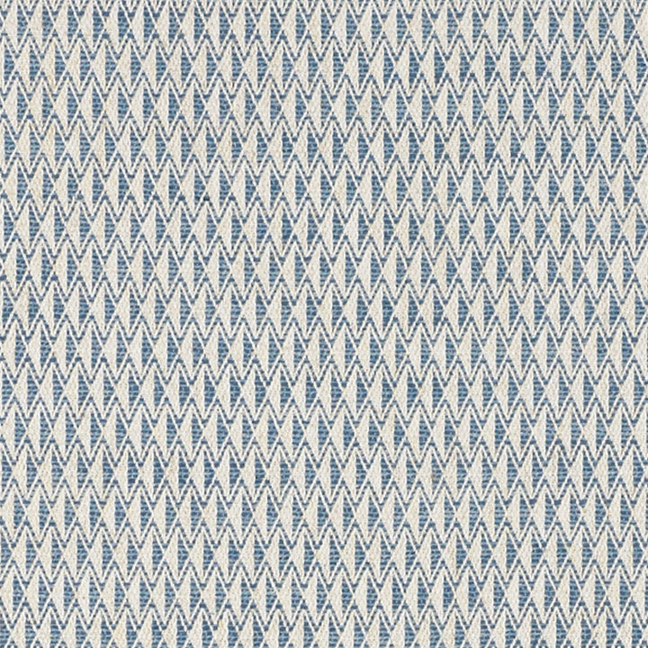 Greenpoint Sky 70544 by Schumacher Designer Fabric ESSENTIALS: SMALL-SCALE UPHOLSTERY I See Sample ITALY MEDIUM DUTY </p><p>Repeat: Horizontal: 1/2" (1CM) and Vertical: 1 1/2" (4CM) 56 1/2" (144CM) - Swanky Fabrics -