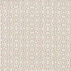 Chinois Fret Natural/Ivory 70563 by Schumacher Fabric