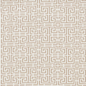 Chinois Fret Natural/Ivory 70563 by Schumacher Fabric
