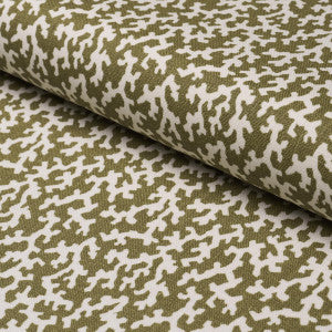 Folly Olive 176129 by Schumacher Fabric