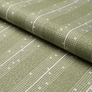 Stella Stripe Moss 182110 by Schumacher Fabric