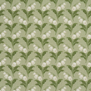 Lily Of The Valley Indoor/Outdoor Moss 182140 by Schumacher Fabric