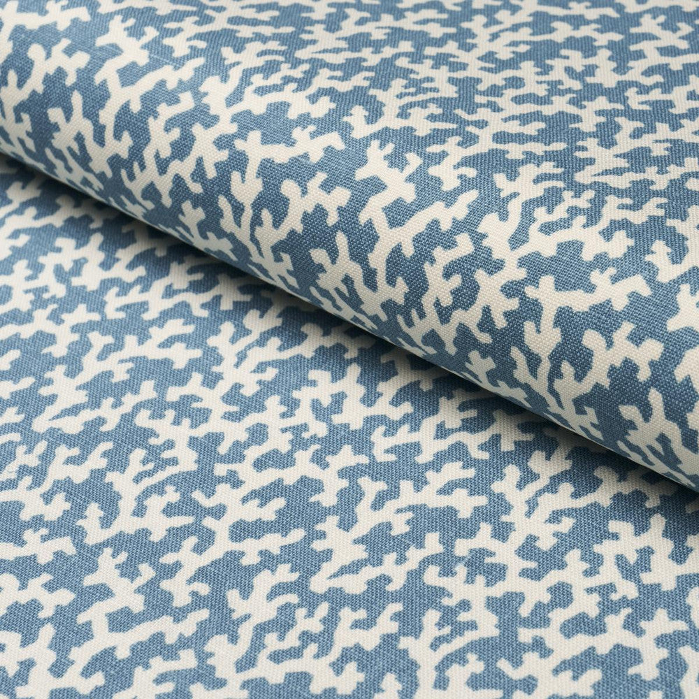 Folly Marine 182091 by Schumacher Fabric Veere Grenney 4.38" - Fabric Carolina -