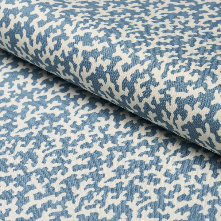 Folly Marine 182091 by Schumacher Fabric Veere Grenney 4.38" - Fabric Carolina -