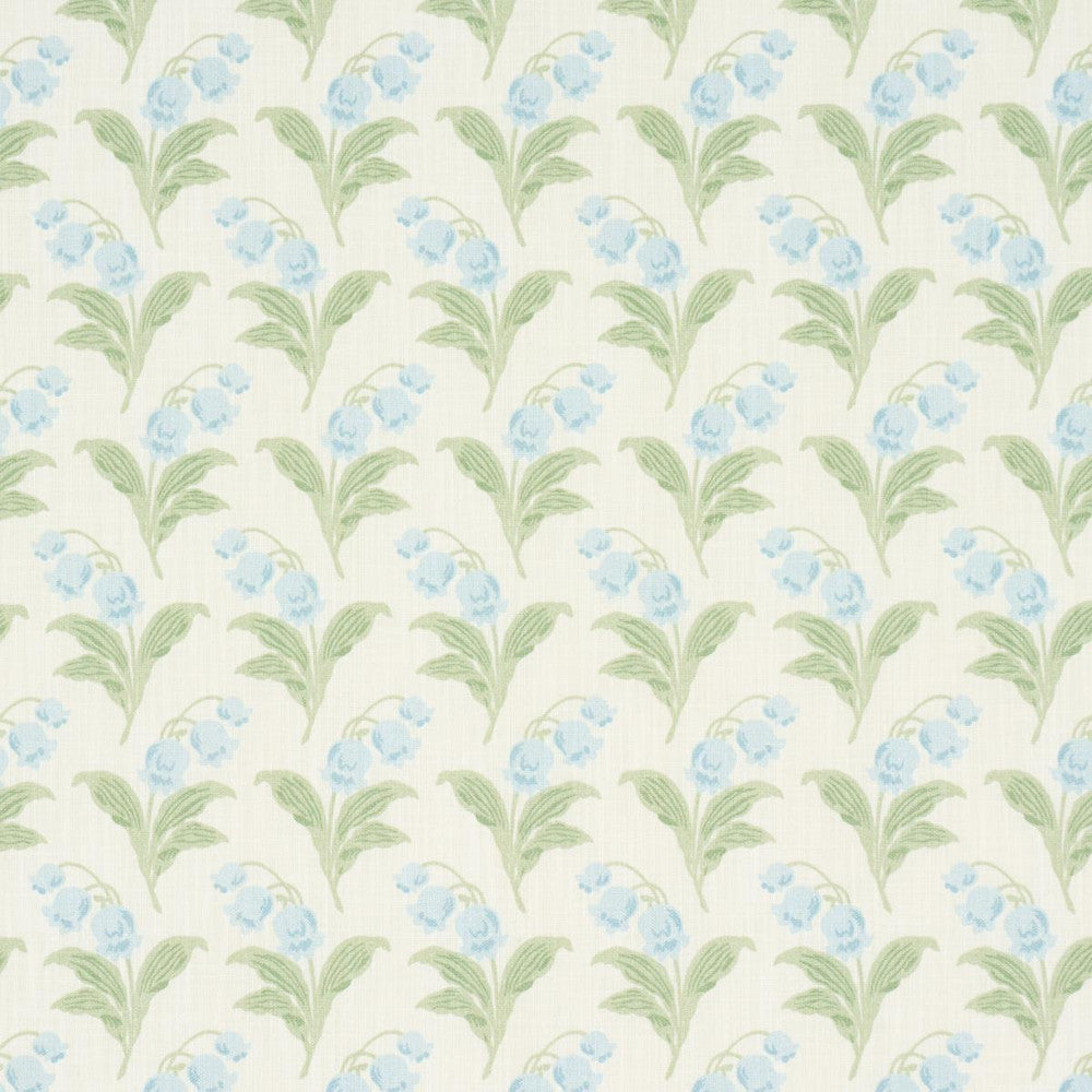 Lily Of The Valley Indoor/Outdoor Bluebell 182141 by Schumacher Fabric Craft Revival 6.75" - Fabric Carolina -