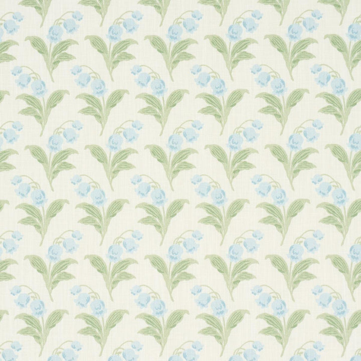 Lily Of The Valley Indoor/Outdoor Bluebell 182141 by Schumacher Fabric Craft Revival 6.75" - Fabric Carolina -