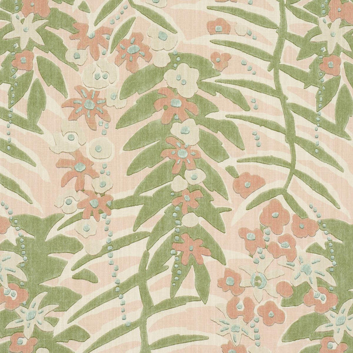Ashbee Botanical Petal 182150 by Schumacher Fabric Craft Revival 13.5" - Fabric Carolina -
