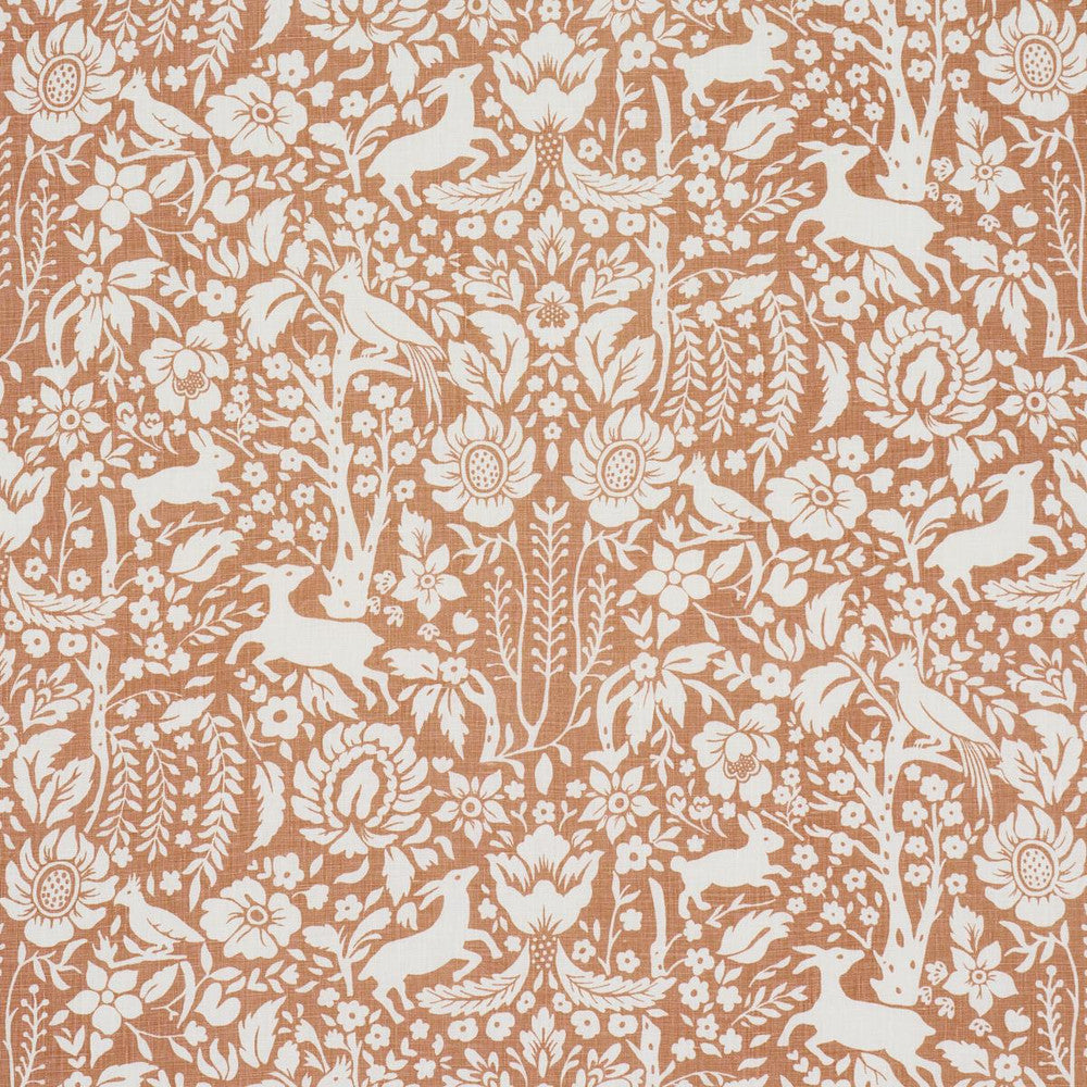 Deerfield Spice 182171 by Schumacher Fabric Craft Revival 12.75" - Fabric Carolina -