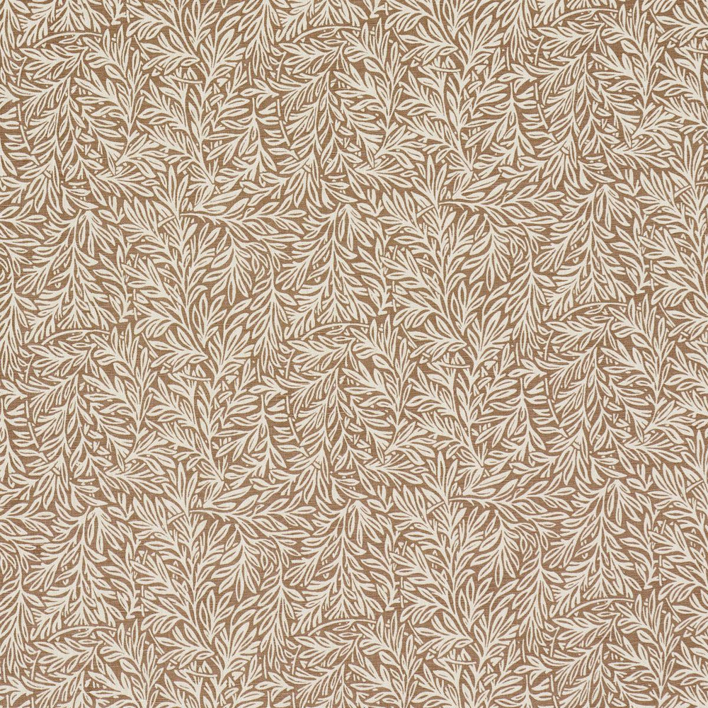 Willow Leaf Mocha 182182 by Schumacher Fabric Craft Revival 6.75" - Fabric Carolina -